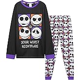 Disney The Nightmare Before Christmas Pajama Set for Boys, Teens, Cozy Lounge Set PJs, Loungewear, Gifts for Boys