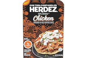 HERDEZ Fully Cooked Entree Shredded Chicken, 15 oz Microwaveable Tray– Authentic Mexican-Style Chicken for Quick Meals