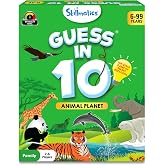 Skillmatics Guess in 10 Travel Game &ndash; Animal Planet, Gift for Boys &amp; Girls | Educational Cards, Family Trivia Game, Travel Toy &amp; Board Game, Screen-Free Fun, Kids Ages 6, 7, 8, 9 and Up