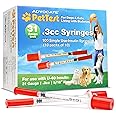 PetTest U-40 Pet Insulin Syringes 0.3CC 31G, 5/16 Inch Long Needles, Comfortable Thin 31 Gauge, For Cats and Dogs, Pets Diabetic Supplies, 100 Pack