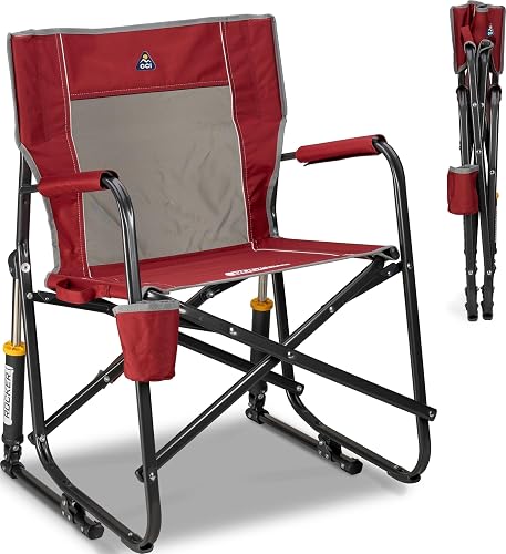 GCI Outdoor Freestyle Rocker Camping Chair - Cinnamon