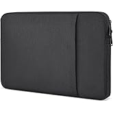 Portable Monitor Case 18.5 inch, Padded Shockproof Protective Carrying Sleeve for Most 18.5" Portable Monitors, Water-Resistant Monitor Display Bag Cover with Accessory Pocket -Black