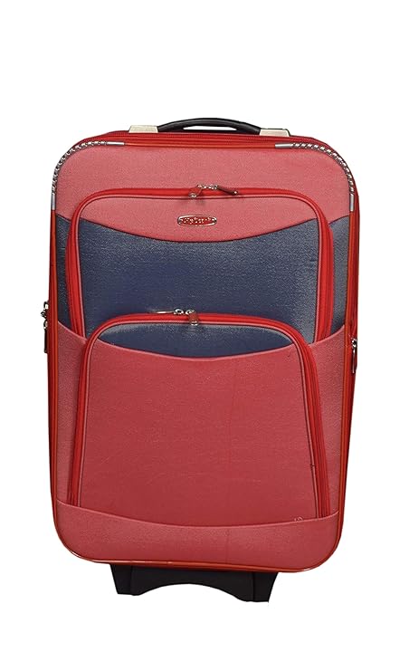 My Dear 5G Pro 24 Red Colour Luggage Trolley Bag