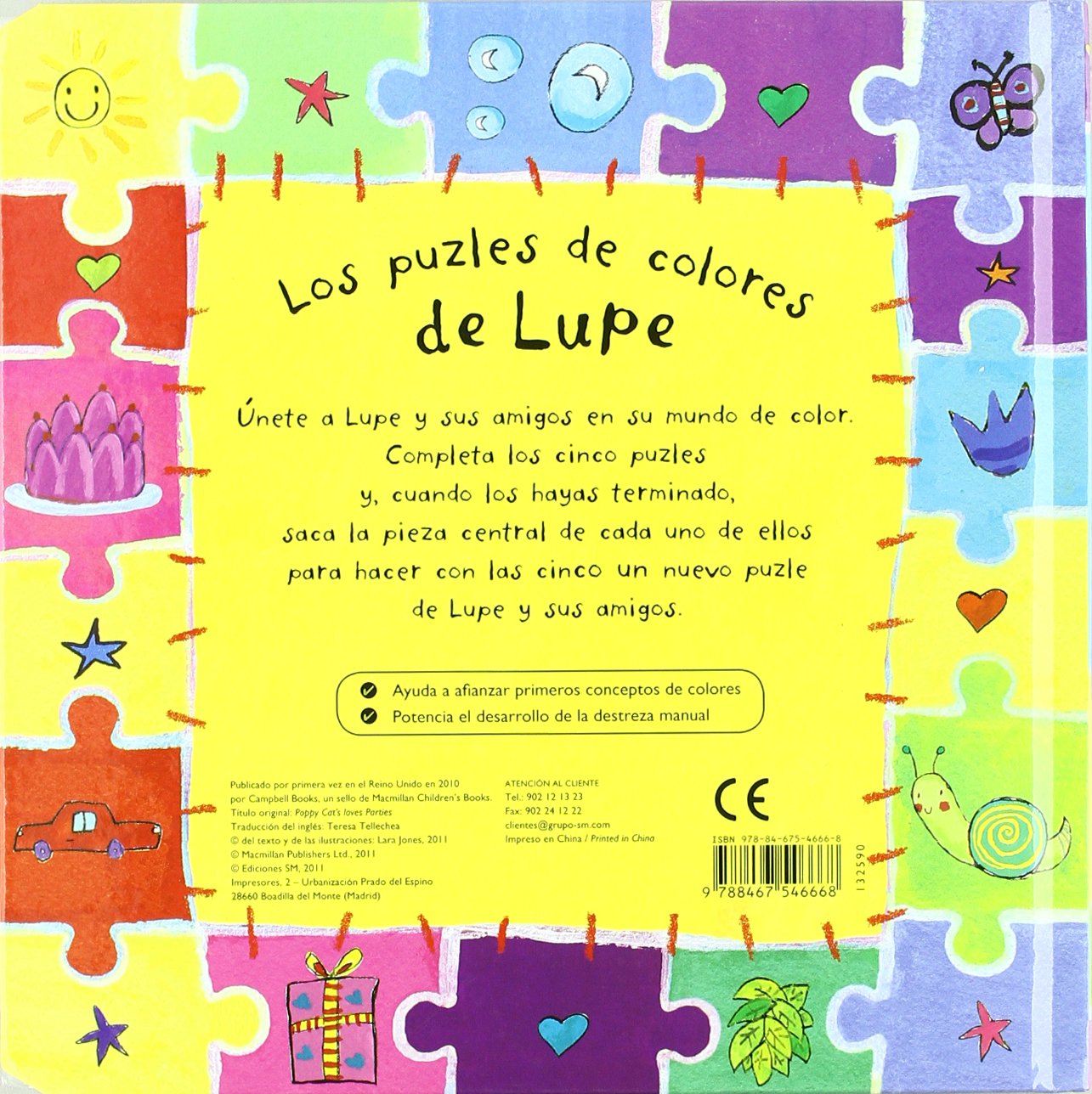 Los Puzles De Colores De Lupe Lara Jones 9788467546668