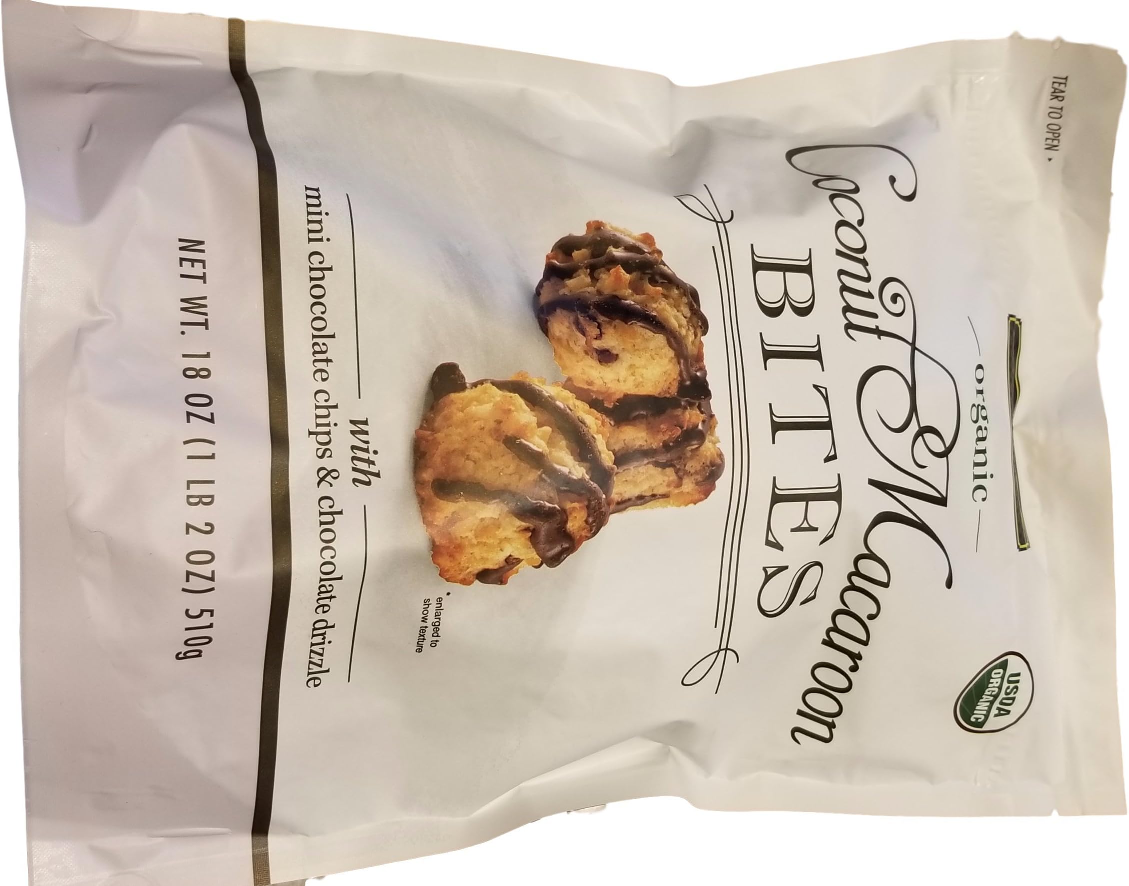 Organic Coconut Macaroon Bites