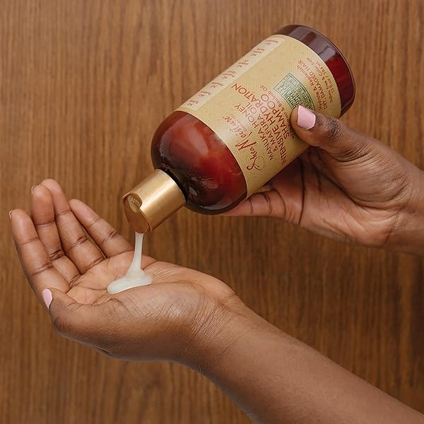SHEAMOISTURE INTENSIVE HYDRATION SHAMPOO FOR DRY, DAMAGED HAIR MANUKA HONEY AND MAFURA OIL SULFATE-FREE 13 OZ