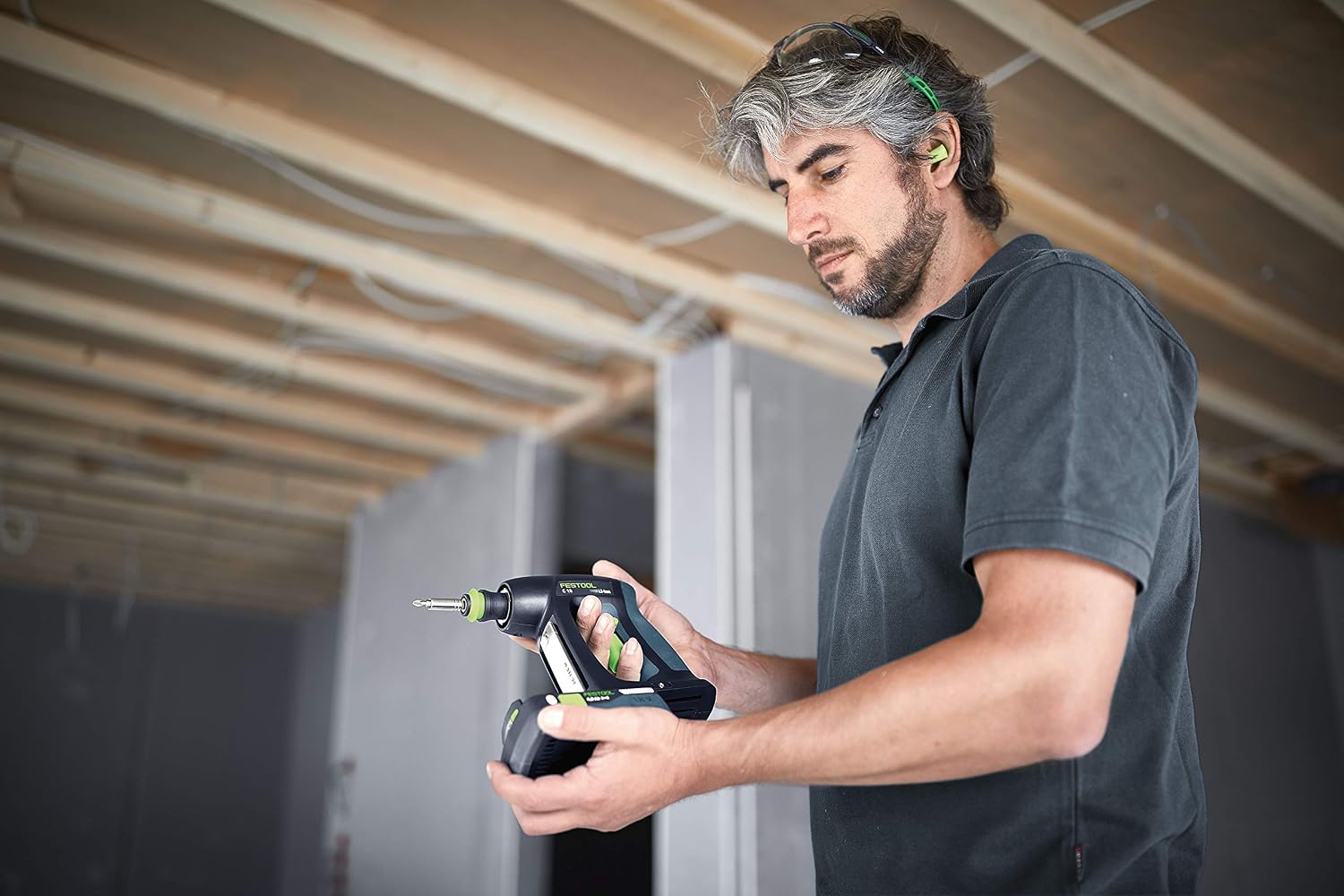FESTOOL 576434 Cordless Drill C 18-Basic, Darkblue - Image 5