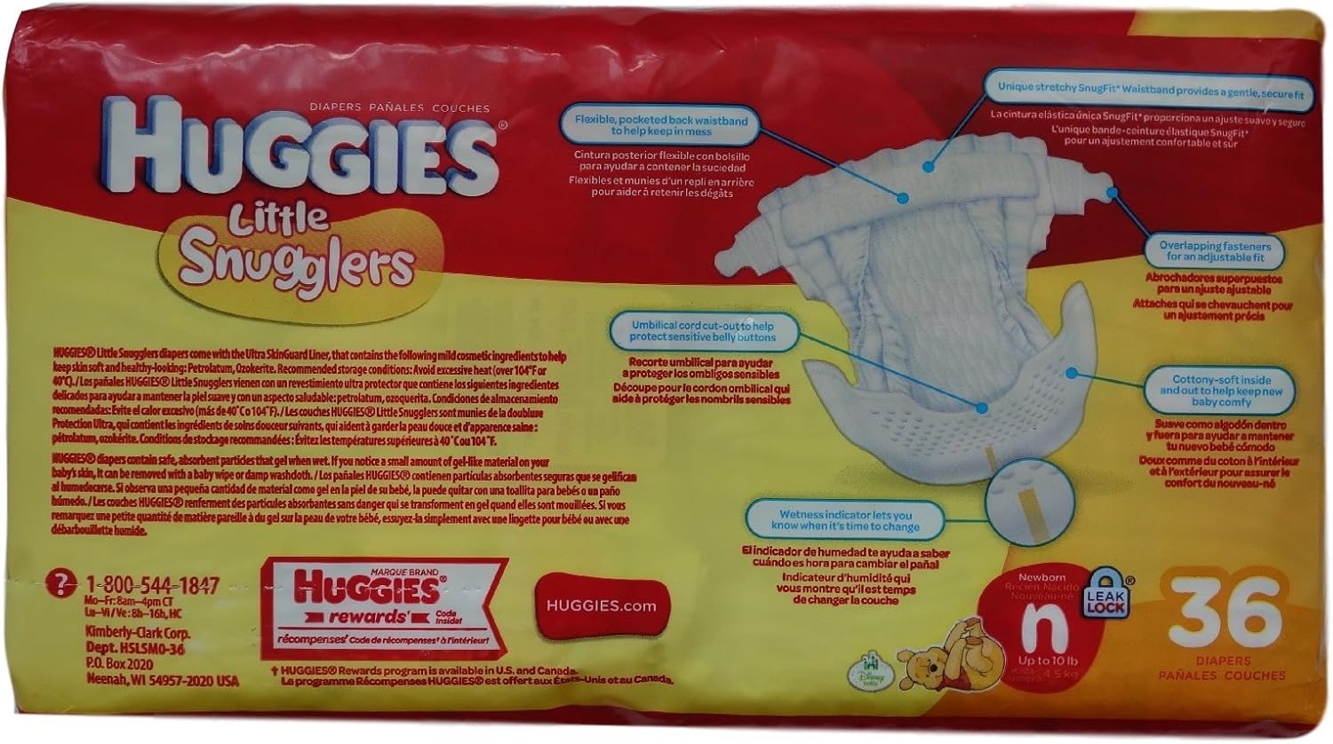 huggies 36 pack