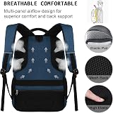 KASIBON USB Charging Anti Theft Laptop Backpack 15.6 inch Water Resistant view 5