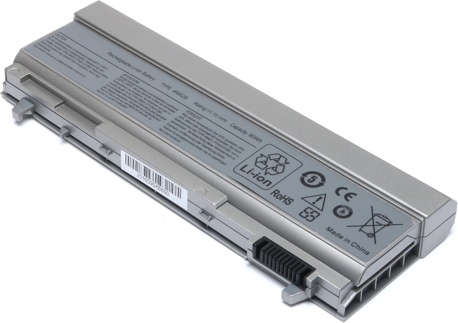 Elecbrain® NEW 9Cell 90WH 4M529 Battery for Dell Latitude E6400 E6410