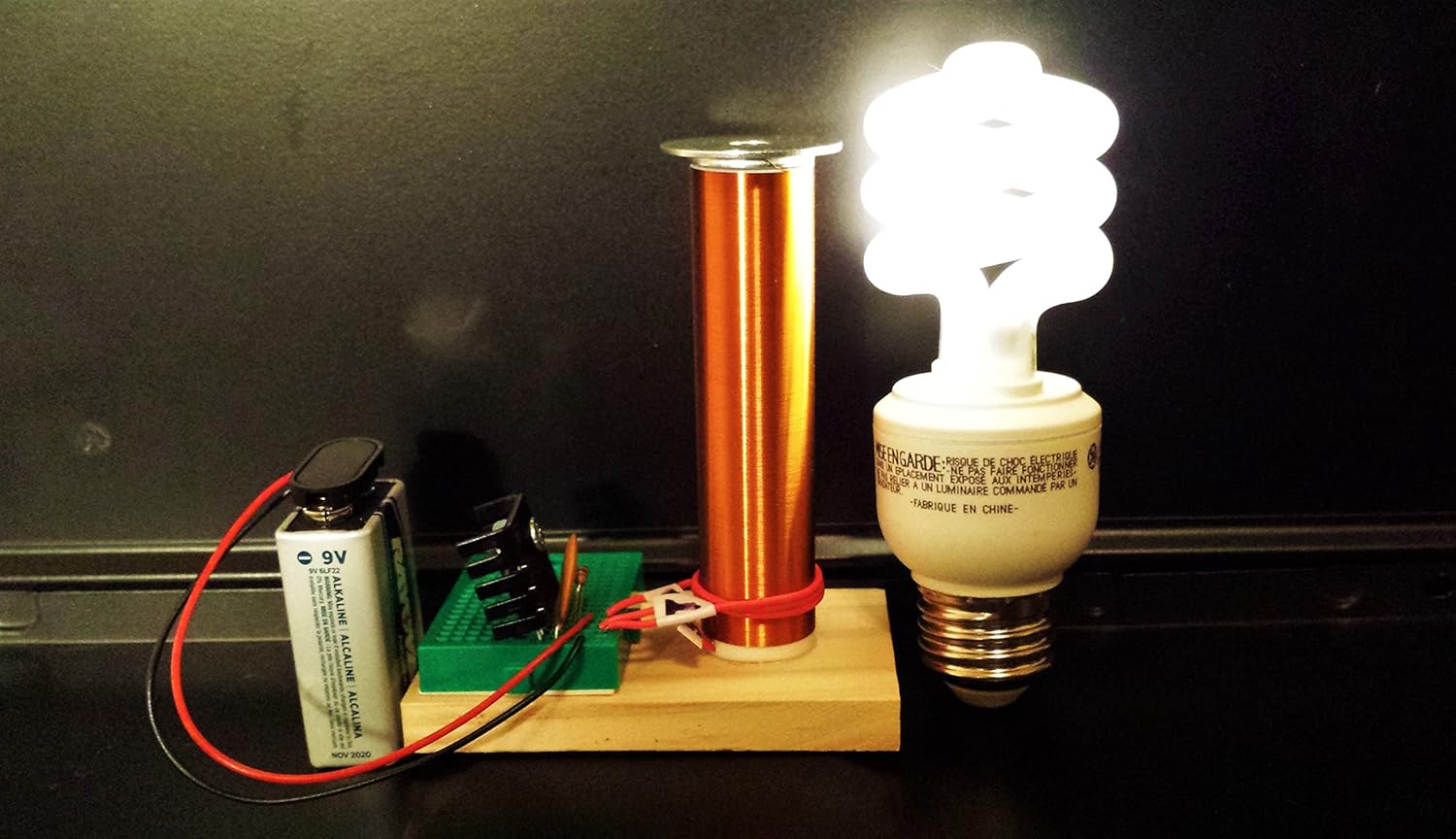 Mini Tesla Coil Kit Assembled Office Products
