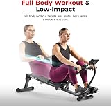 Sunny Health & Fitness Smart Compact Adjustable Rowing Machine SF-RW1205SMART view 2