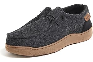 Dearfoams mens Bennett Indoor/Outdoor Memory Foam Comfort Chukka Boot