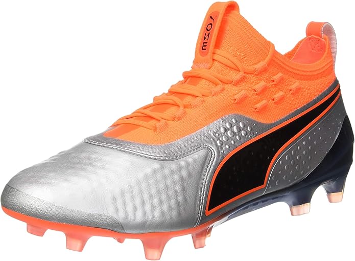 Amazon.com | PUMA Mens One 1 Leather Firm Ground Cleats Soccer Casual Cleats, | Soccer