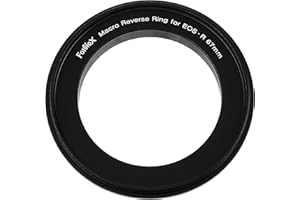 Fotodiox Macro Reverse Ring Compatible with 67mm Filter Thread to Canon RF-Mount Cameras - for Reverse Mounting Lenses