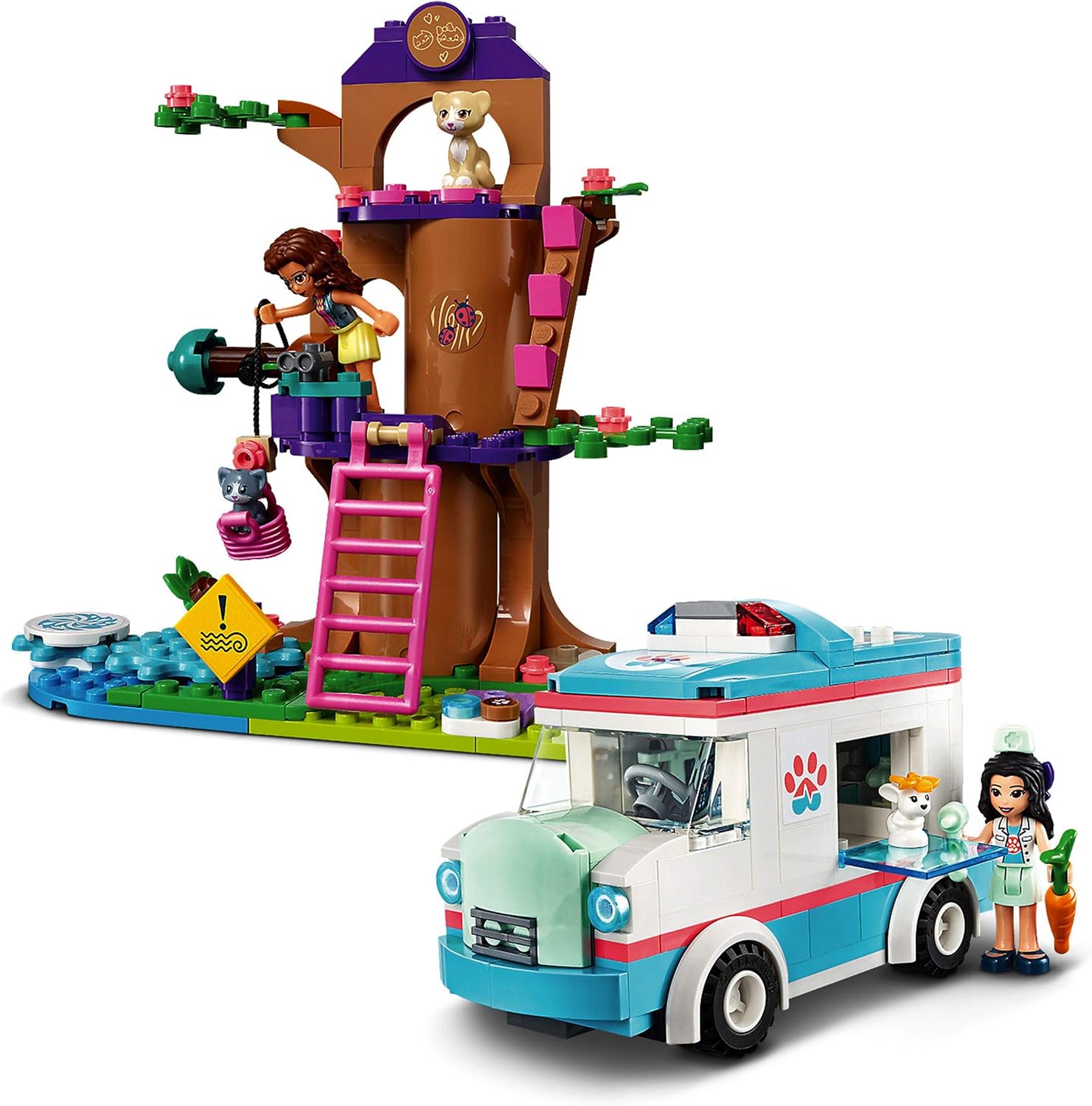 LEGO 41445 Friends Vet Clinic Ambulance, Multicoloured, 70 x 354 x 191 millimeters - Image 3