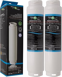 2x FilterLogic FFL-110B Wasserfilter ersetzen UltraClarity 00740560, 740560/644845 Filter für BOSCH SIEMENS NEFF GAGGENAU MIELE HAIER Kühlschränke - Ultra Clarity 9000733786, VIB-Z4500W0