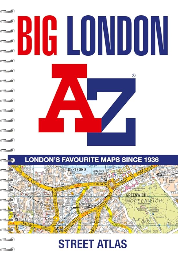 London A-Z Pocket Atlas: A–Z Maps: 9780008581770: Amazon.com: Books