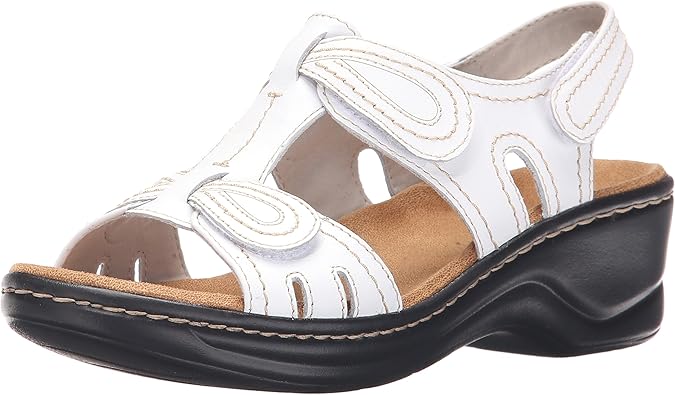 clarks lexi walnut leather sandals