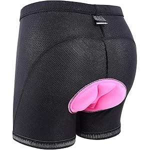 girls padded bike shorts