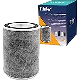 Flintar HP202 Replacement Filter, Compatible with Shark Air Purifier Max Model HP201, HP202, UA205, AP1000, HC501, HC502, Compares to Part # HE2FKBAS and HE2FKBASMB, 1-Pack