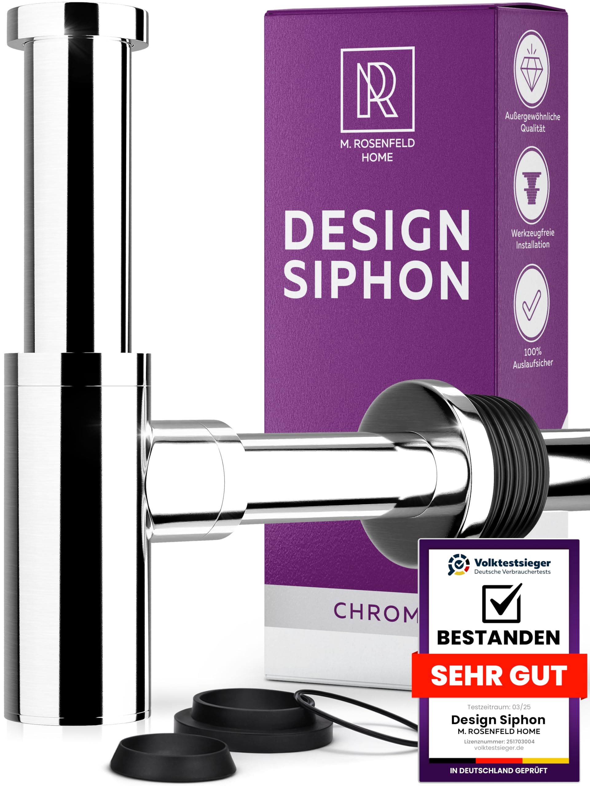 M. ROSENFELD HOME - Extra long siphon design