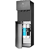 Avalon A5BLK Self Cleaning Bottleless Water Cooler Dispenser, UL, NSF Certified Filters, Black Stainless Steel, Full Size