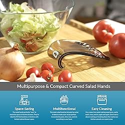 PortoFino Salad Hands - Salad Tongs for Serving