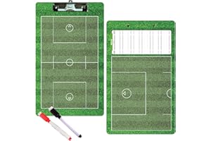 Picassosky Clipboard Dry Erase for Coach,Coaches Clipboard,Clipboard for Coaches,Dry Erase Double-Sided Clipboard for Coaching