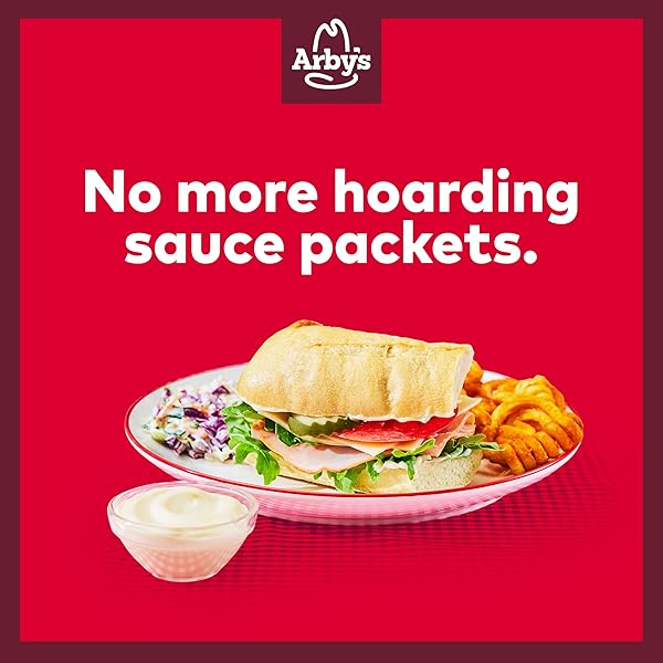 ARBY’S HORSEY SAUCE, 12 FL. OZ., ALL PURPOSE HORSERADISH SAUCE FOR SANDWICH SPREADS, SEAFOOD COCKTAILS, CHICKEN MARINADES AND MORE, MADE WITH VINEGAR, HORSERADISH POWDER AND MUSTARD