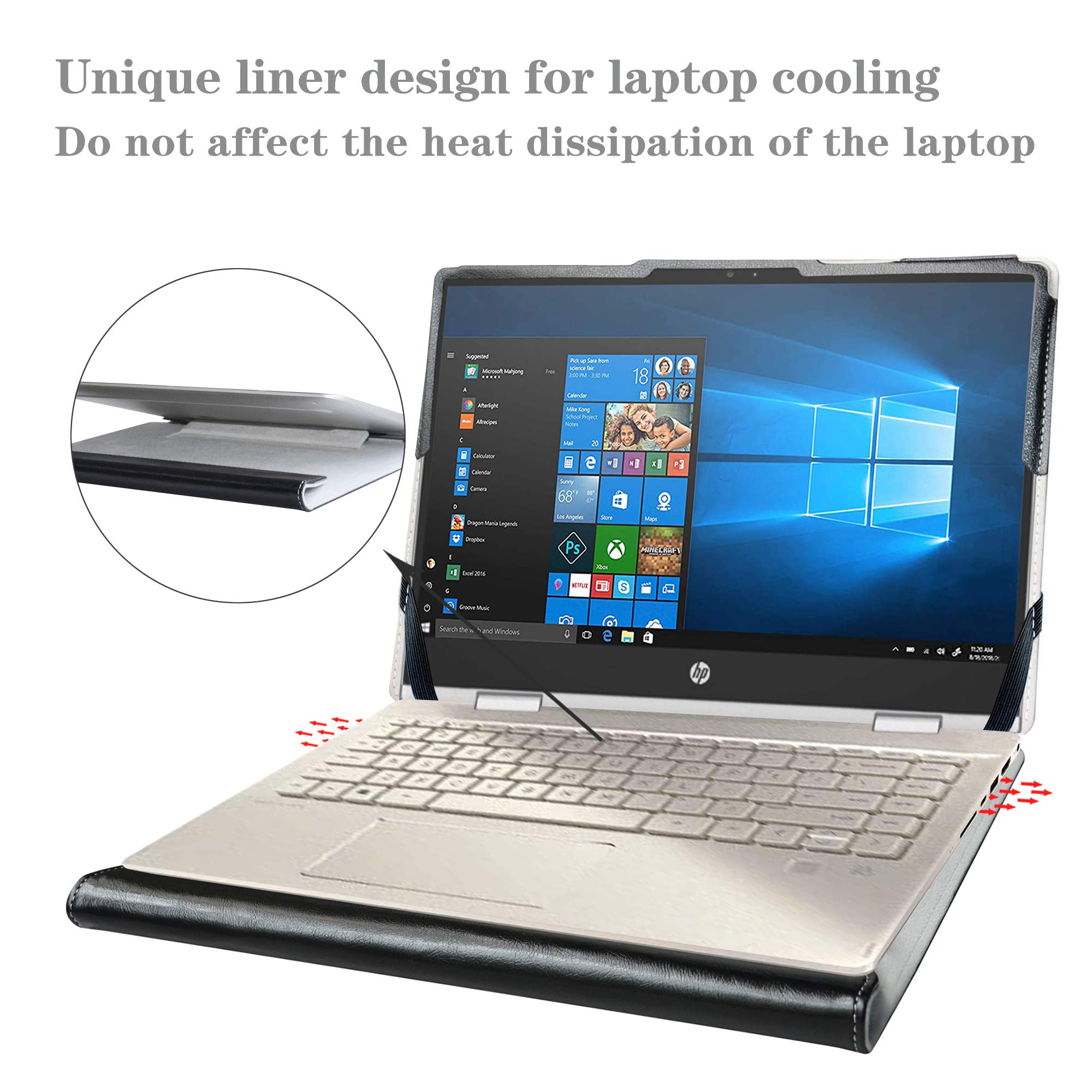 Alapmk Protective Case Cover for 14