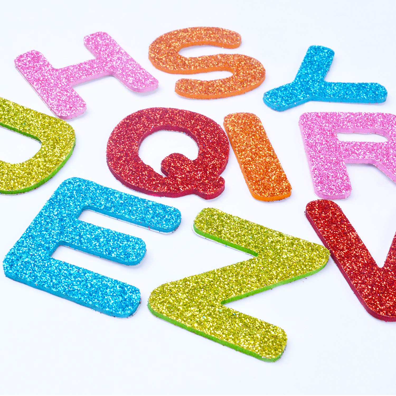 Baker Ross 55 Lettere Adesive In Feltro - Colorate, 23 Mm, Per Lavoretti Creativi E Scrapbooking - 2