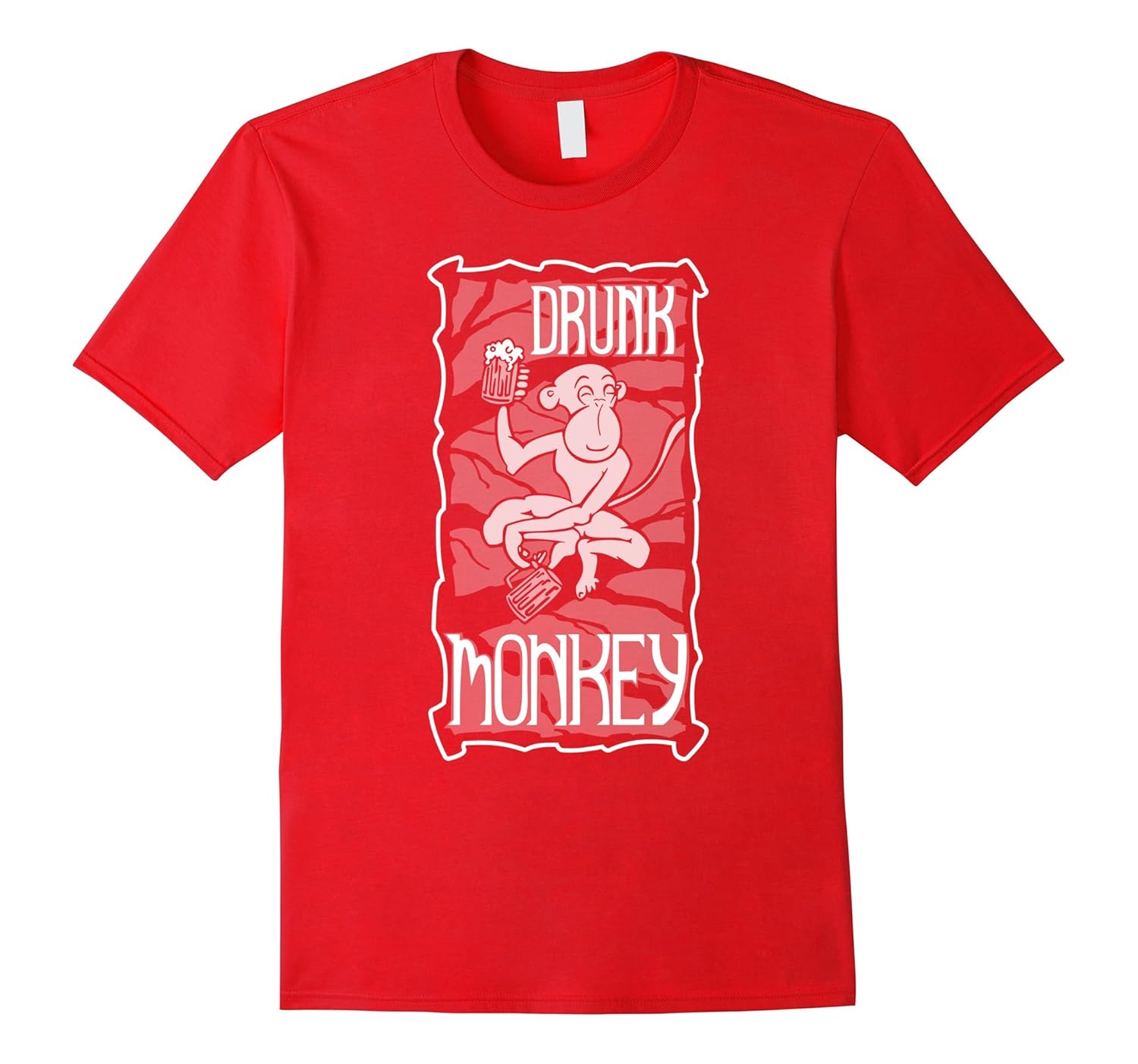 Drunk Monkey T-Shirt-ANZ