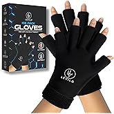 LEVILO Hand Ice Pack (2 Pack) Ice Gloves for Arthritis Hands, Carpal Tunnel, Hand Ice Pack Gloves for Arthritis, Finger Sleeves, Inflammation, Swelling, Joint Pain, Tendinitis, Hot & Cold Therapy
