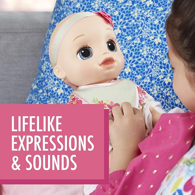 baby alive real as can be brunette