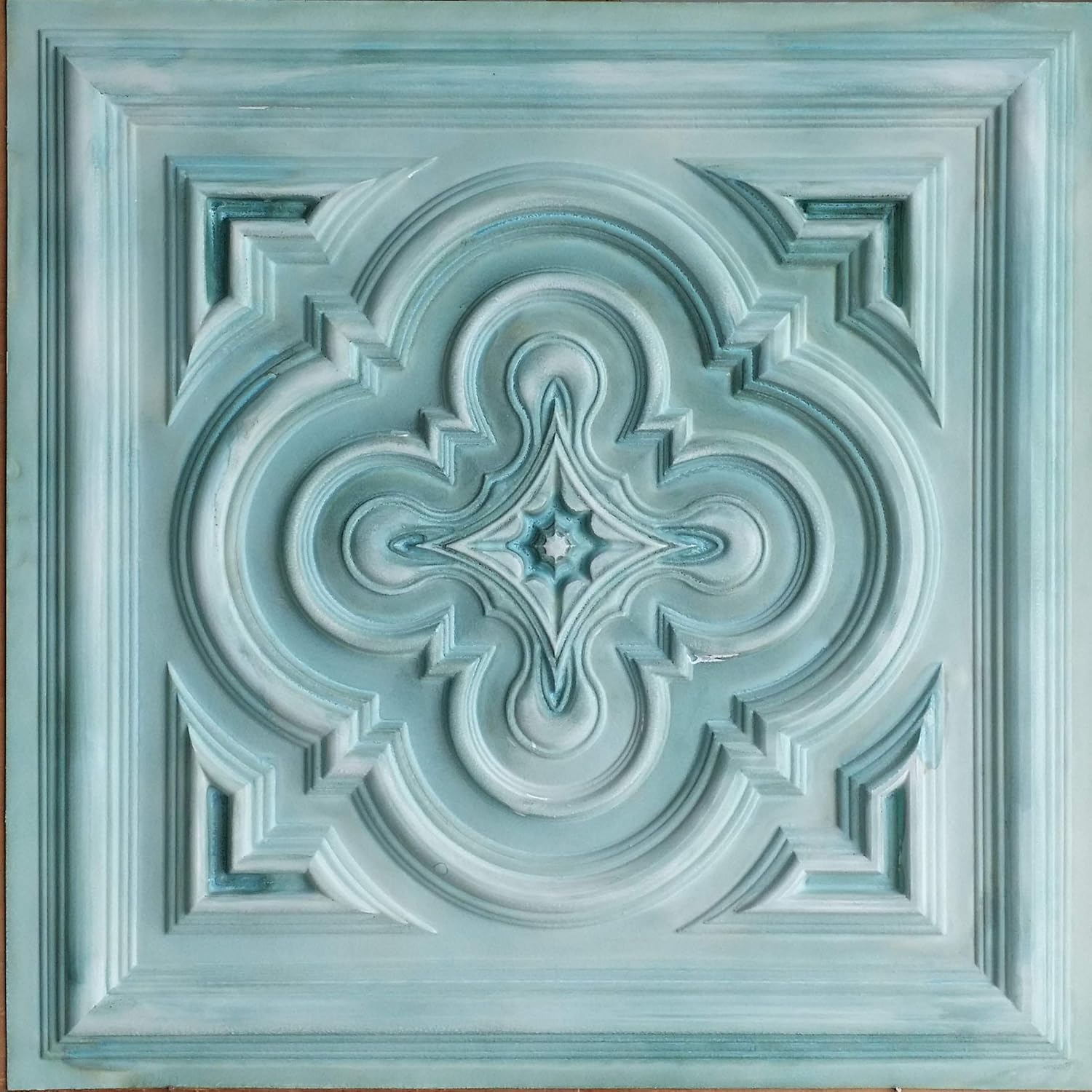 Amazon Com Decor Ceiling Tiles 24x24 Faux Tin Painting