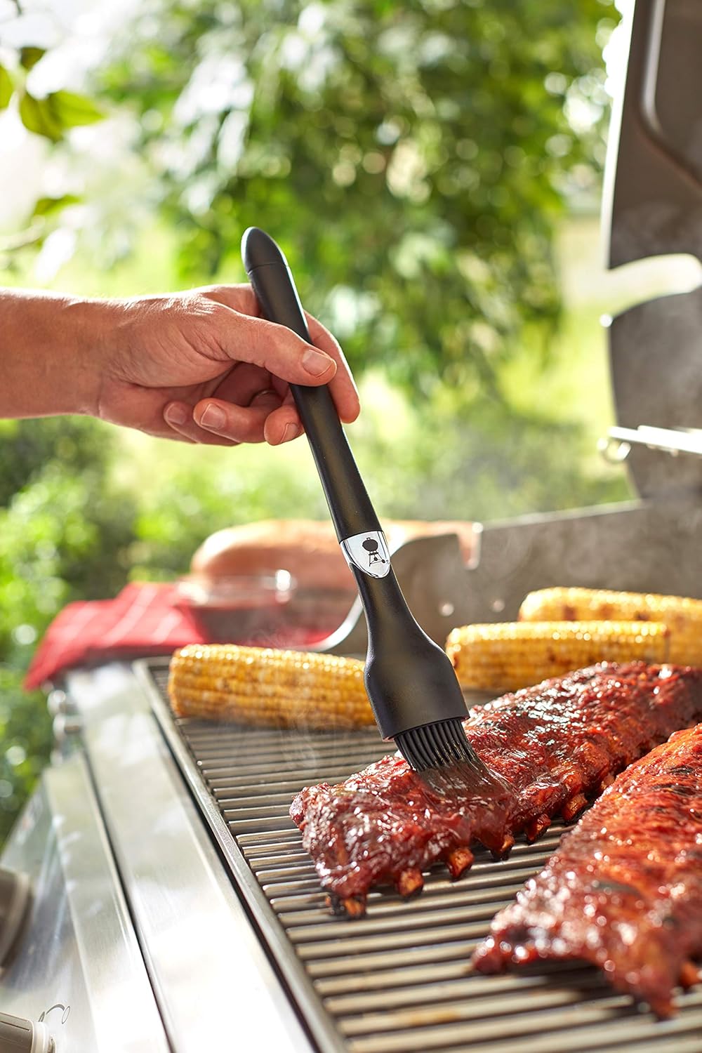 Weber 6661 Original Silicone Basting Brush, 1-Pack, Black: Kitchen & Dining