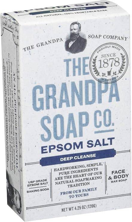 epsom salt bar soap