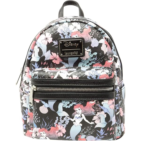 Loungefly x Disney Little Mermaid Ariel Mini Backpack Shoulder Bag Purse