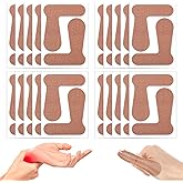 40 Pcs Precut Thumb Support Tape, Self Adhesive Support Protecting Straps, Elastic Toe Patches Finger Bandages for Sport Housework Joint Arthritis