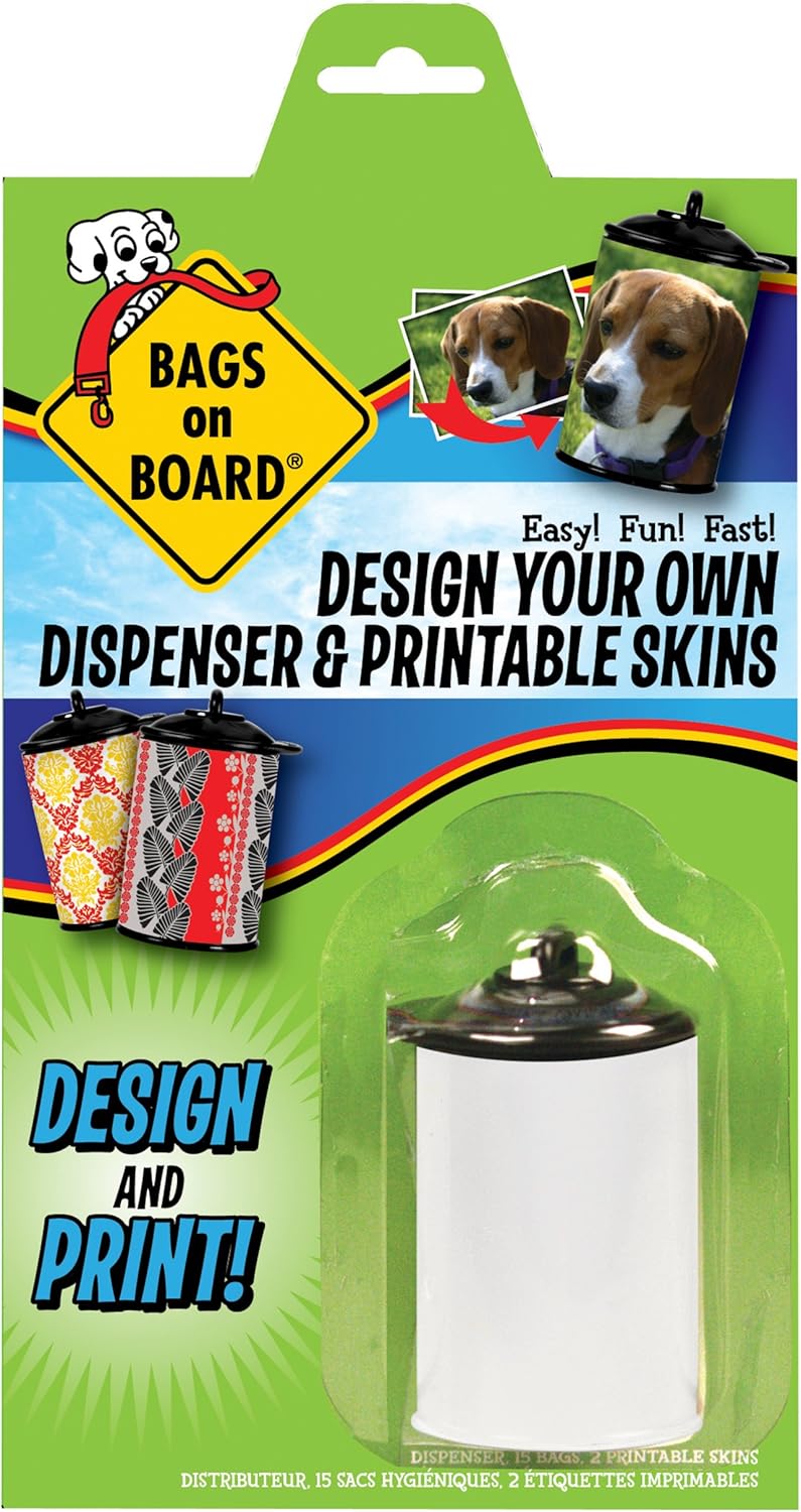 Bags on Board Design Your Own Dispenser with Printable