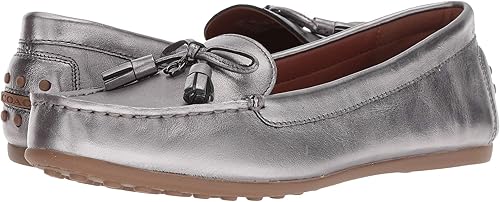 coach metallic loafers