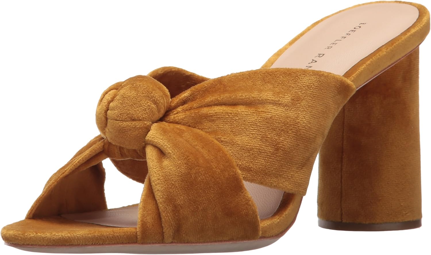 coco high heel knot mule