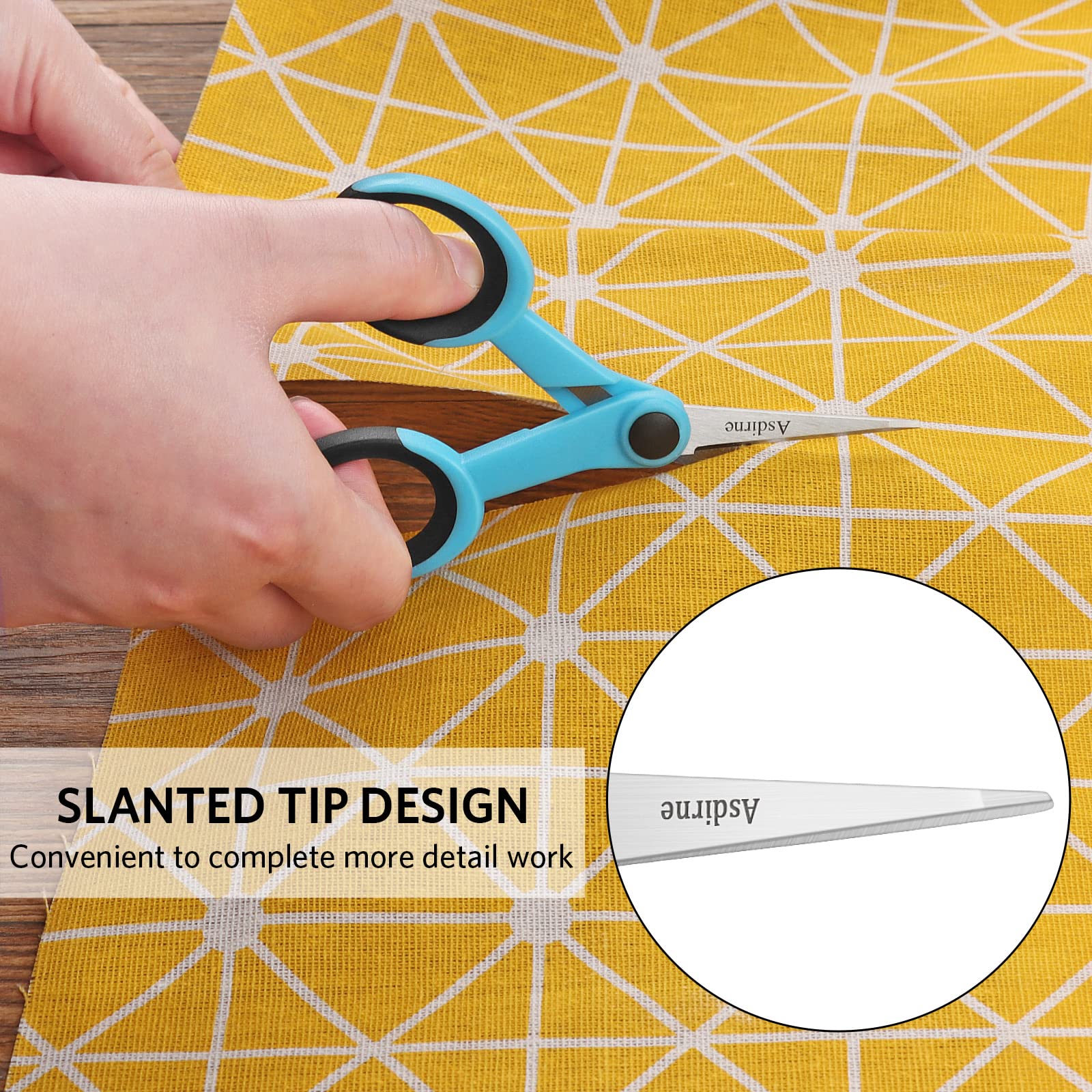 Premium sewing Scissors Bundle, Perfect Sewing Partners, Sharp and Durable, Comfortable Handle, Contains 9”Fabric scissors, 5”Detail Shear, 3.9”Embroidery Scissors, 4.8”Thread Snips