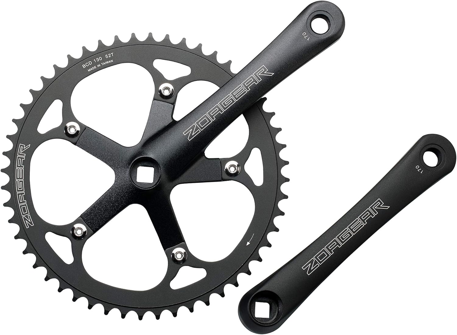 fixed gear crankset