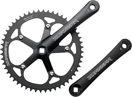 carbon track crankset