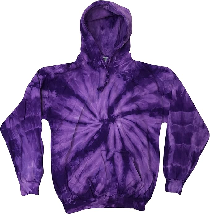 light purple tie dye hoodie