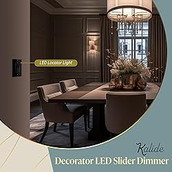 TOPGREENER Kalide Dimmer Light Switch, LED Dimmer