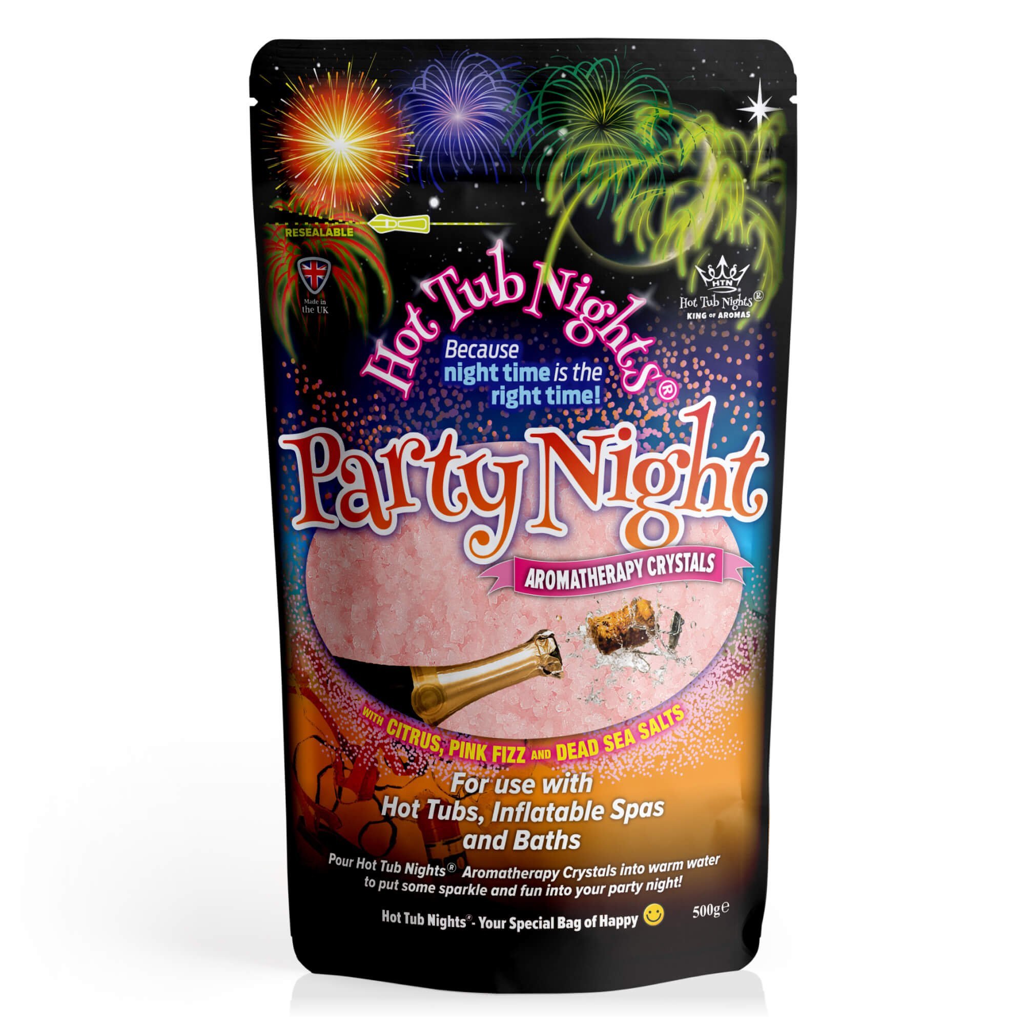 Hot Tub Nights (Party Night) Aromatherapy Crystals Vegan (500g)