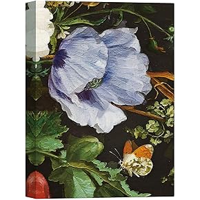 SIGNWIN Canvas Wall Art Lavendar Baby Blue Poppy...